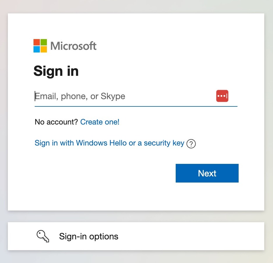 Sign in to your Microsoft account 2023-04-25 at 12.32.22 PM